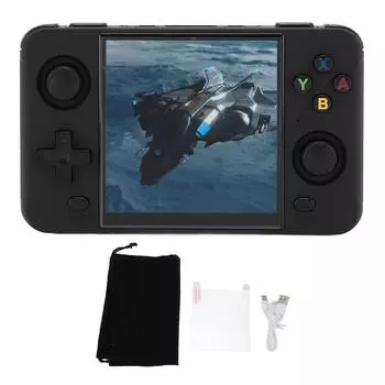 Портативная ретро-игровая консоль с 4-дюймовым IPS-экраном и открытым исходным кодом. Портативная игровая консоль с 2 маленькими кнопками M 16G and 64G