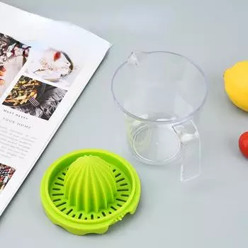 Портативная ручная соковыжималка Соковыжималка для лимона Апельсиновый сок DIY Соковыжималка Инструменты для дома Основные товары Соковыжималка V-образный дизайн горловины Кухонные принадлежности оранжевый