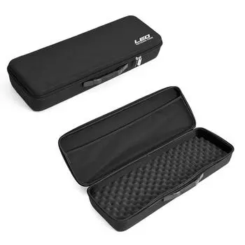 Портативная рыболовная сумка-чехол, противоударный чехол для удочки, катушки, сумка для хранения рыболовных снастей и инструментов чёрный