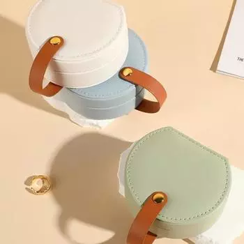 Портативная шкатулка для хранения ювелирных изделий с ручкой, большой вместимости, несколько отделений, дорожные украшения белый