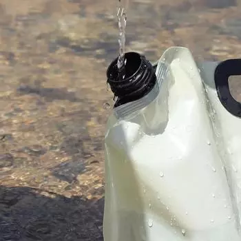 Портативная складная сумка для воды 8 л, автомобильная дорожная сумка для хранения питьевой воды, складной контейнер для воды, автомобильные аксессуары хаки