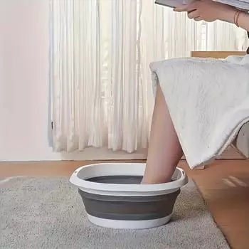 Портативная складная ванночка для замачивания ног в виде кошки, без запаха, не требует питания, работает без батареек, подвижная ванночка для замачивания ног, электрическая ванночка для замачивания ног