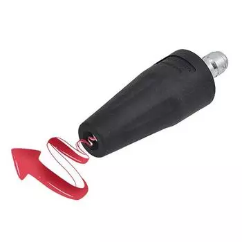 Портативная сменная струйная насадка премиум-класса, вращающаяся на 360° мойка высокого давления для мойки