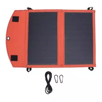 Портативная солнечная панель монокристаллический кремний USB водонепроницаемый складной комплект зарядного устройства для солнечной панели