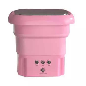 Портативная стиральная машина сушилка расческа складная встроенная мини-мойка для нижнего белья Blue Ray со сливом зелёный