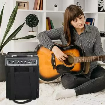 Портативная сумка для гитарного усилителя Frontman 10G с двумя ремнями для переноски и наплечной накладкой