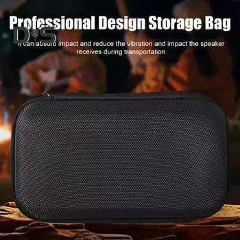 Портативная сумка для хранения игровой консоли ANBERNIC RG Cube, водонепроницаемый защитный дорожный чехол, противоударный, устойчивый к царапинам, с карманом чёрный