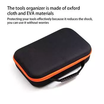 Портативная сумка для хранения инструментов для электрической дрели, ткань Оксфорд, органайзер для электрика, сумка, универсальный чехол для переноски инструментов для дрели
