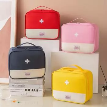 Портативная сумка для хранения лекарств, походная аптечка первой помощи, органайзер для выживания, дома, на открытом воздухе, для путешествий, футляр для таблеток