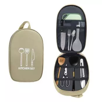 Портативная сумка для хранения походной плиты, легкая сумка для переноски посуды, сумки для пикника, сумка для кухонной утвари, дорожная корзина для посуды