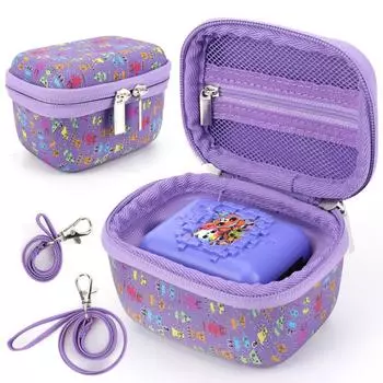 Портативная сумка для переноски EVA, ударопрочный защитный жесткий чехол со шнурком и ремешком на руку для интерактивной виртуальной игрушки Bitzee Digital Pet