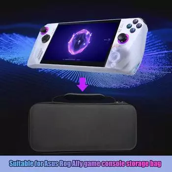 Портативная сумка для переноски, противоударный защитный чехол для игровых аксессуаров Asus ROG Ally синий
