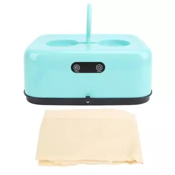 Портативная сушилка для одежды, складная, многофункциональная, небольшая электрическая сушилка для путешествий, вилка ЕС зелёный