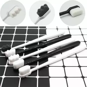 Портативная ультратонкая мягкая щетина для чистки полости рта, зубная щетка, принадлежности для ухода за зубами F