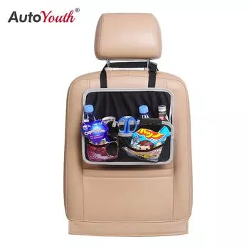 Портативная универсальная сумка для хранения на спинке автомобильного сиденья AUTOYOUTH с несколькими карманами для хранения