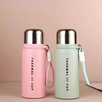 Портативная вакуумная термокружка 600 мл спортивная бутылка для воды легкая роскошная термос бутылка для дома белый