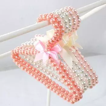 Портативная вешалка для одежды из АБС-пластика, прочный и длительный срок службы, пластиковая вешалка для одежды из искусственного жемчуга золотистый