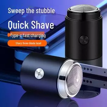 Портативная водонепроницаемая электробритва для мужчин Hot Style чёрный