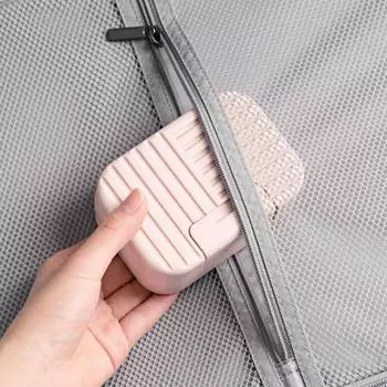 Портативная водонепроницаемая мыльница для ванной комнаты, мыльница для путешествий на открытом воздухе, аксессуары для ванной комнаты