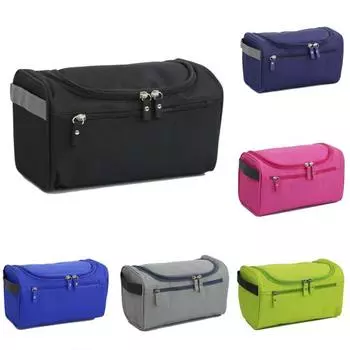 Портативная водонепроницаемая нейлоновая подвесная дорожная сумка для хранения, органайзер для макияжа, чехол для мытья A