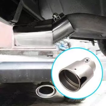 Портативная выхлопная труба Удобная Легкая Эффективная серый