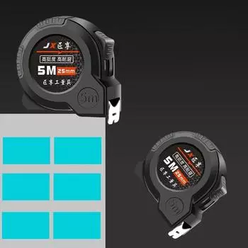 Портативная высокоточная измерительная лента, утолщенная, износостойкая, телескопическая, цифровая рулетка 10 м, бытовые измерительные инструменты