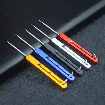 Портативная зубочистка из титанового сплава «все в одном», с защитой от несанкционированного доступа, с выдвижной ручкой и защитой от укусов, с тремя регулируемыми скоростями