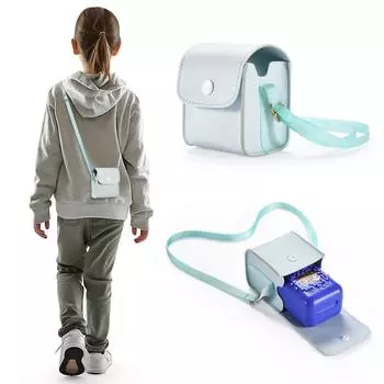 Портативное решение для хранения, ударопрочный, устойчивый к царапинам PU Conatiner Case, сумка для хранения интерактивной игрушки фиолетовый