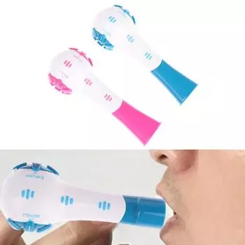 Портативное устройство для тренировки дыхательных мышц при естественном дыхании и восстановлении легких