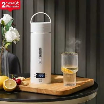 Портативные электрические чайники, чашка 220 В, электрический чайник для чая, кофе, дорожный кипячение воды, сохраняющая тепло, кухонная техника, термос