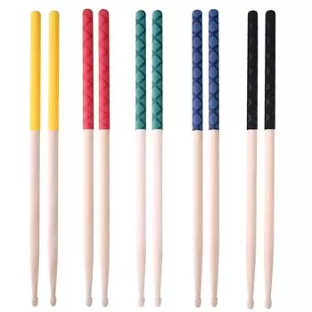 Портативные электронные барабанные палочки из клена овального наконечника размером 5А, подходят для Roller DE синий