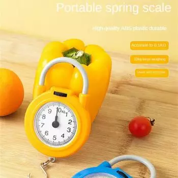 Портативные электронные весы кухонные высокоточные весы бытовые переносные небольшие пищевые весы с железным крюком механические весы