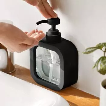 Портативные дозаторы жидкого мыла Прозрачный диспенсер Бутылка для мыла для ванной Бутылка для мыла для рук Шампунь Гель для душа Контейнер для мыла