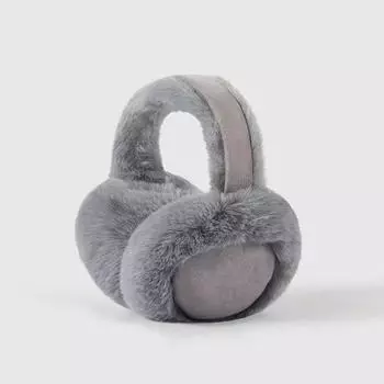 Портативные коричневые женские наушники, симпатичные, защитные, теплые, плюшевые, для езды на велосипеде, противоморозные, противохолодные, ушные маски