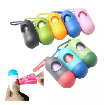 Портативные мешки для мусора, детские подгузники, брошенные мешки, съемный мешок для мусора для домашних животных