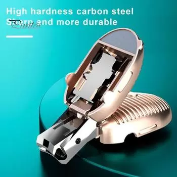 Портативные мини-складные кусачки для ногтей брелок из нержавеющей стали кусачки для ногтей для мужчин и женщин кусачки для ногтей на ногах для всех типов ногтей дорожные мини-складные серебряный