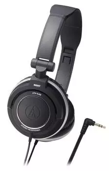 Портативные наушники Audio Technica Black BK ATH-SJ55