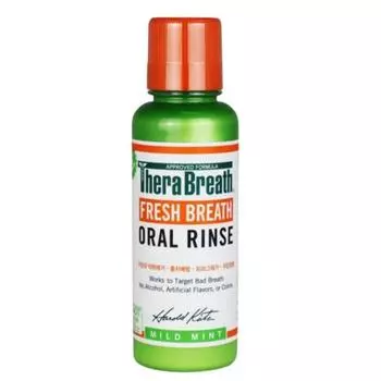 Портативные полоскания Thera Breath со вкусом мяты, мини-размер, 150 мл, 1 шт.