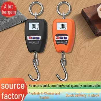 Портативные ручные электронные весы с крючком - максимальный вес 200 кг English 200kg
