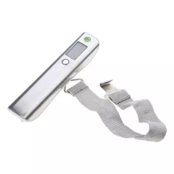 Портативные весы для багажа, дорожные весы, подвесные весы для чемодана, весы с функцией тарирования, грузоподъемность 110 фунтов, 50 кг, кг/фунт/стоун