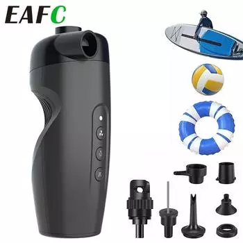 Портативный 20PSI уличный электрический насос для накачивания воздуха беспроводной воздушный насос для надувной доски SUP SUP для гребли с веслом