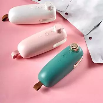 Портативный 2 в 1 запайщик пакетов, резак, машина для экономии закусок, упаковочная машина для пакетов белый