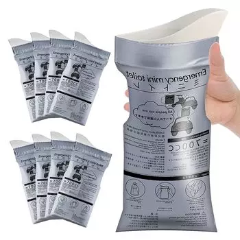 Портативный 8 Использует GRTUFOBA Простая Аварийная Травма Медсестринское Предотвращение Стихийных Бедствий Гора Сон в Туалете 700 куб.см, Туалет, В любое время, в любом месте,