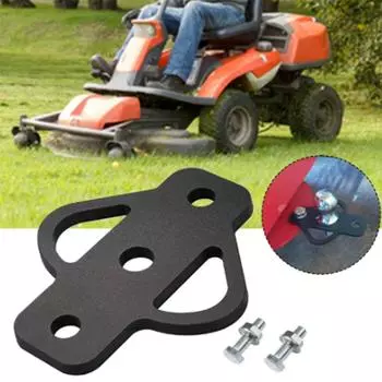 Портативный адаптер для прицепа с болтом, кронштейн для плоской платформы трактора, 3-сторонний адаптер для фаркопа, газонокосилка 1 Pc