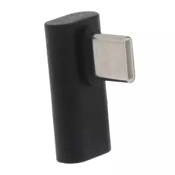 Портативный адаптер Type-c 480 Мбит / с Адаптер данных Тип C Женский к мужскому удлинителю Прямой угол USB C к адаптерам Type-C