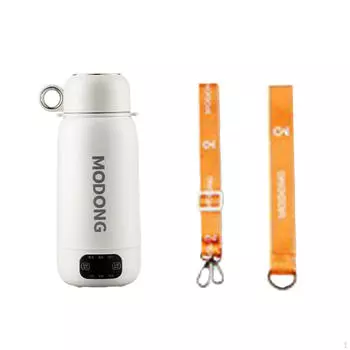 Портативный электрический чайник, персональный водонагреватель, двойная крышка, автоматическое отключение чая