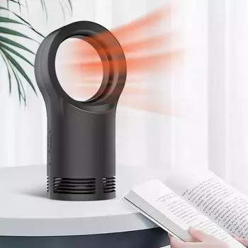 Портативный электрический обогреватель, защита от перегрева, энергоэффективный компактный размер, грелка для рук, мини-обогреватель для дома US Plug темно-серого