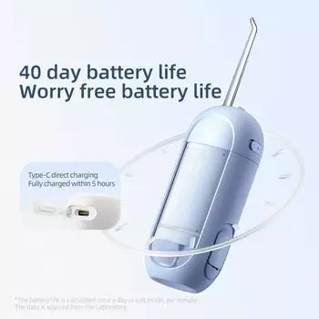 Портативный электрический телескопический очиститель полости рта M1 капсула компактный и удобный для переноски ортодонтия