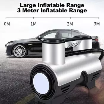 Портативный электрический воздушный компрессор, быстрое накачивание, ручной воздушный насос, высокоточный насос для накачивания шин мотоцикла, автомобильный