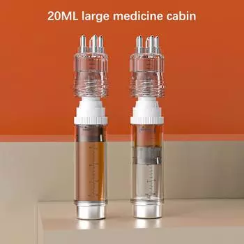 Портативный аппликатор для кожи головы, жидкая расческа, мини-массажная расческа, эфирное масло, жидкий направляющий массажер против выпадения волос, инструменты для ухода за кожей головы чёрный